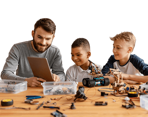 Fully Equipped STEAM, AI & Robotics Labs